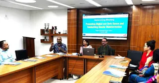 ডিজিটাল ও নাগরিক পরিসরে অন্তর্ভুক্তিমূলক পরিবেশ নিশ্চিতকরণে নেটওয়ার্কিং সভা